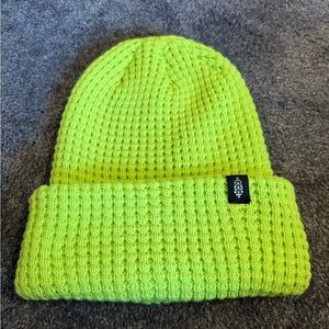 FREE PEOPLE 
Fleece Lined Recycled Yarn Beanie - vivid red NEW Frostline Beanie | Free People main image 4